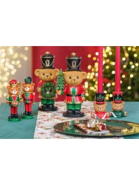 RESIN SWEET BEAR BARNABEY - 2 ASS AROUND 12.5CM X 8CM X 25CM