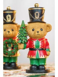 RESIN SWEET BEAR BARNABEY - 2 ASS AROUND 12.5CM X 8CM X 25CM