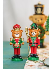 KING BEAR BARNABEY KUNSTHARZ - 2 SORT. 7CM X 5CM X 16CM