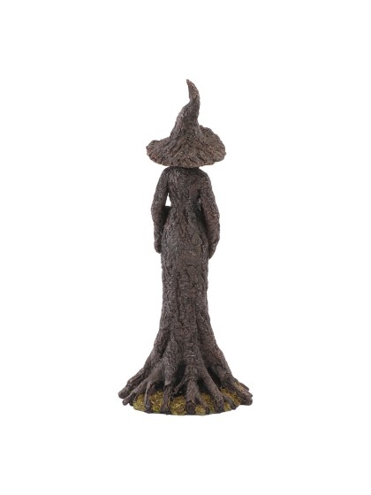 STATUE RESINE SORCIERE DE LA FORET 17CM X 12.5CM X40.5CM
