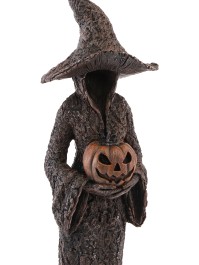 STATUE KUNSTHARZ HEXE AUS LA WALD 17CM X 12.5CM X40.5CM