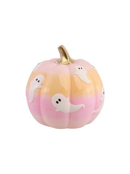 KÜRBIS FARBEN DEGRADEES MIT GEISTER SUMMERWEEN 14.5CM X 14.5CM X 14.8CM