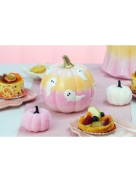 KÜRBIS FARBEN DEGRADEES MIT GEISTER SUMMERWEEN 14.5CM X 14.5CM X 14.8CM