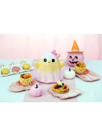 FANTOME SOURIANT RESINE COULEURS DEGRADEES SUMMERWEEN 18CM X 14CM X 20CM