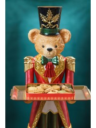 SIR BEAR BARNABEY WITH PLATE 32CM X 33CM X 83.5CM
