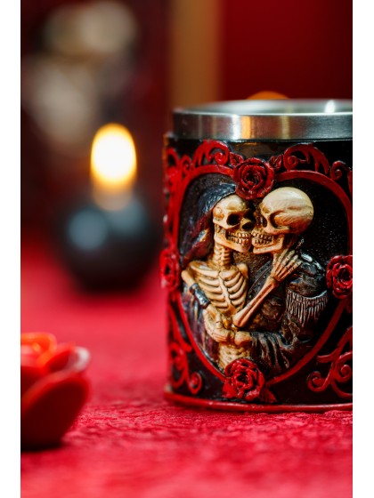 ETERNAL LOVE POLYRESIN MUG 15CM X 9CM X 11CM