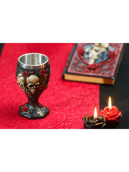 KELCH KUNSTHARZ ETERNAL LOVE 7CM X 7CM X 14.5CM