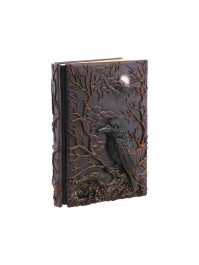 LIVRE CARNET DE NOTES CORBEAU 14.5CM X 4.5CM X 19CM