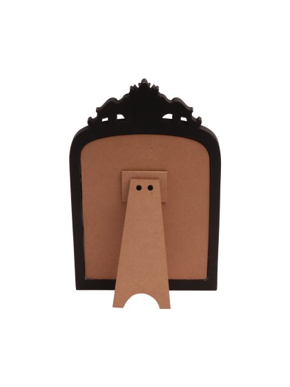 RAHMEN ZUM HINSTELLEN KUNSTHARZ SCHWARZ DANCING SKELETONS 23.6CM X 2CM X 35.5CM