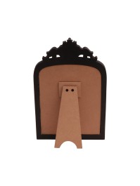 RAHMEN ZUM HINSTELLEN KUNSTHARZ SCHWARZ DANCING SKELETONS 23.6CM X 2CM X 35.5CM