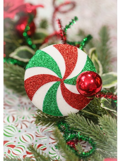 BIG SIZE PEPPERMINT SWEET BRANCH 20CM X 6CM X 64CM