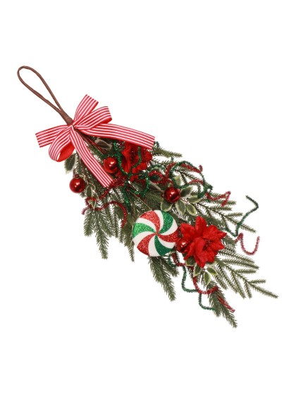 PEPPERMINT SWEET BRANCH TO HANG 24CM X 12CM X 62CM