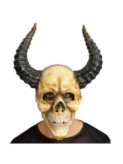 SKULL DEMON FOAM MASK 37CM X 26CM X 53CM