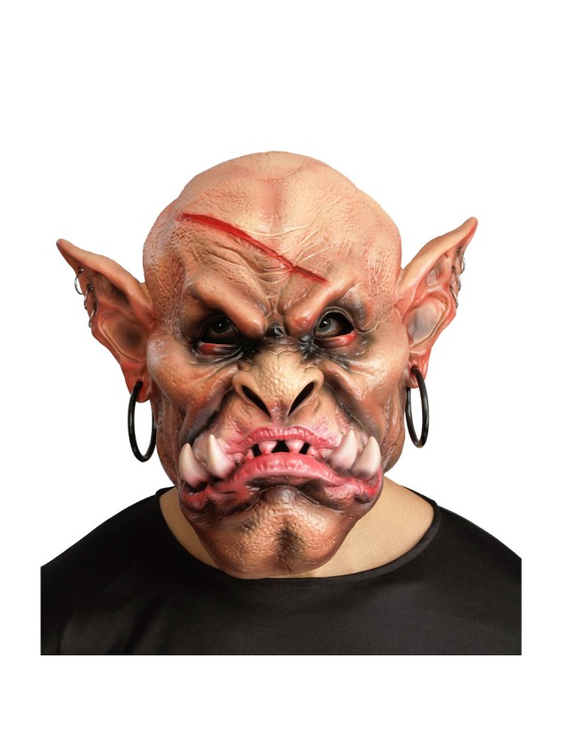 MASQUE MOUSSE MONSTRE PIERCINGS 32CM X 26CM X 30CM