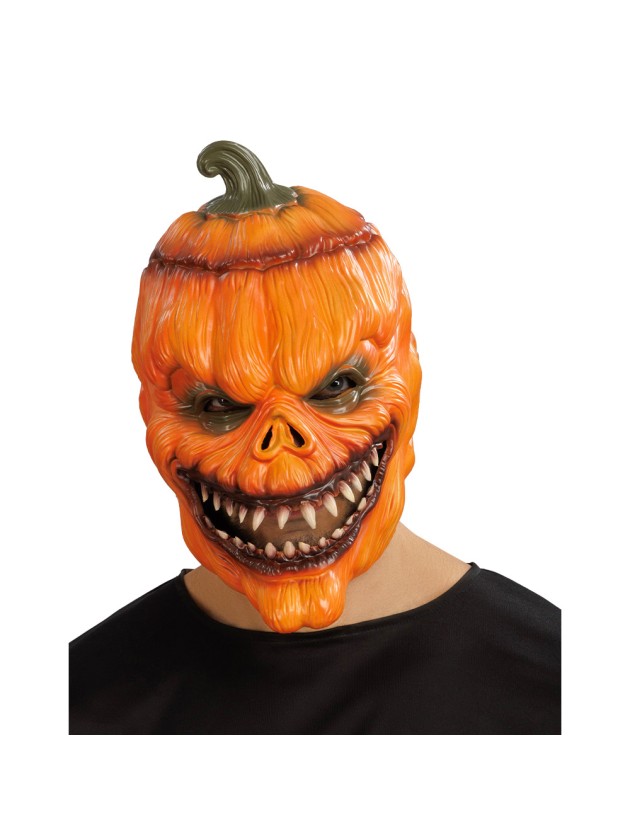 MASKE SCHAUM KOPF KÜRBIS SCARY PUMPKIN 31CM X 24CM X 28CM