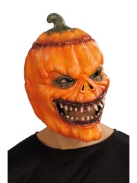MASKE SCHAUM KOPF KÜRBIS SCARY PUMPKIN 31CM X 24CM X 28CM
