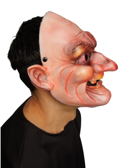 CREEPY WIZARD FOAM MASK 24CM X 21CM X 28CM