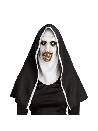 MASQUE BONNE SOEUR AVEC COIFFE 17CM X 14CM X 70CM