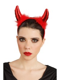 KIT DIABLE ROUGE - 3 PCS AILES SERRE-TÊTE TRIDENT AILES: 60CM X 42CM X 2CM TRIDENT: 7.5CM X 1CM X 53CM