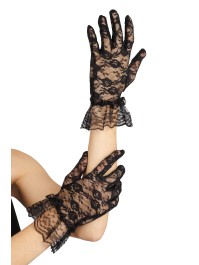 BLACK WIDOW SET - 3 PCS UMBRELLA VEIL GLOVES UMBRELLA: 8CM X 8CM X 57CM VEIL: 30CM X 70CM GLOVES: 9CM X 24CM