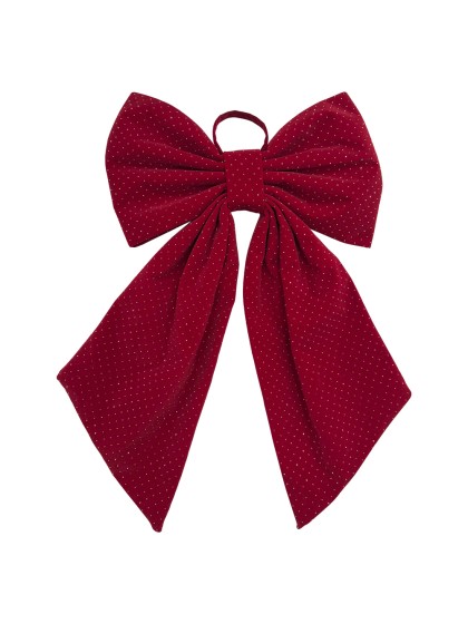 SCHLEIFE RUBY SANTA 47CM X 5CM X 64CM