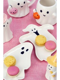 ASSIETTE CERAMIQUE FANTOME SUMMERWEEN - 2 ASS ENV. 17CM X 1.5CM X 20CM