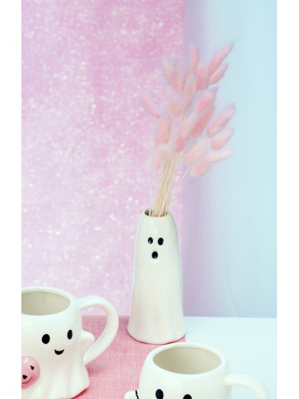 VASE SOLIFLORE CERAMIQUE FANTOME SUMMERWEEN 6.5CM X 6.5CM X 14.5CM