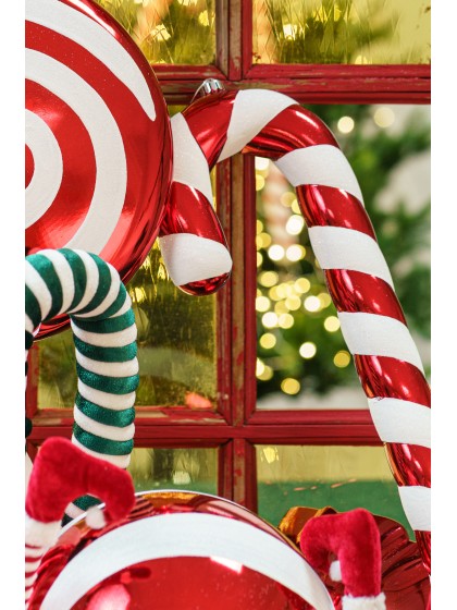 CANDY CANE XL A SUSPENDRE SWEET NOEL 16CM X 4CM X 60CM