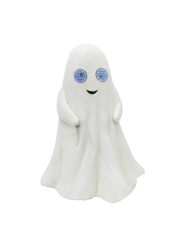 MAGNESIA GHOST WITH LED MOVING EYES 34.5CM X 24CM X 42CM