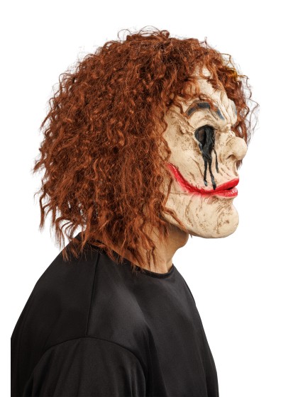 CRYING WOMAN LATEX MASK 18CM X 25CM X 29CM