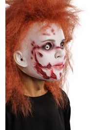 MASQUE LATEX CREEPY KID 22CM X 26CM X 34CM