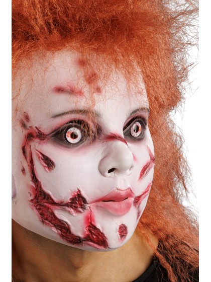 MASKE LATEX CREEPY KID 22CM X 26CM X 34CM