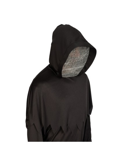 MASQUE CAGOULE FANTOME ARGENT ADULTE TU