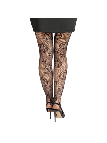 STRUMPFHOSE HALLOWEEN MAGIE SCHWARZ Einheitsgröße