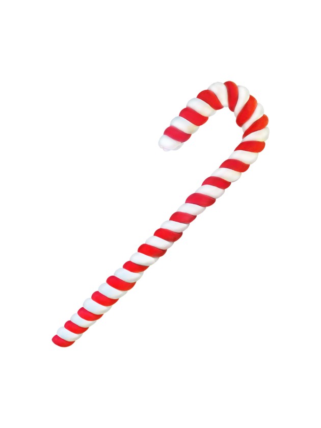 XXL PEPPERMINT SWEET CANDY CANE 40CM X 10CM X 130CM