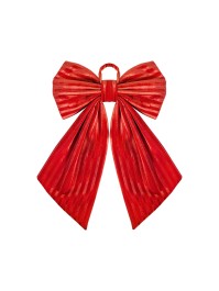 SCHLEIFE SAMT ROT STRUKTURIERT 45CM X 4CM X 60CM