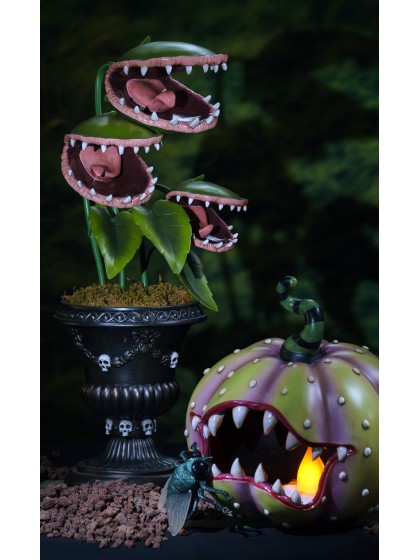 TOPF AUS PFLANZE FLEISCHFRESSEND VENUS FLYTRAP KUNSTHARZ 23CM X 27CM X 58CM