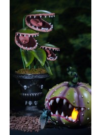 TOPF AUS PFLANZE FLEISCHFRESSEND VENUS FLYTRAP KUNSTHARZ 23CM X 27CM X 58CM