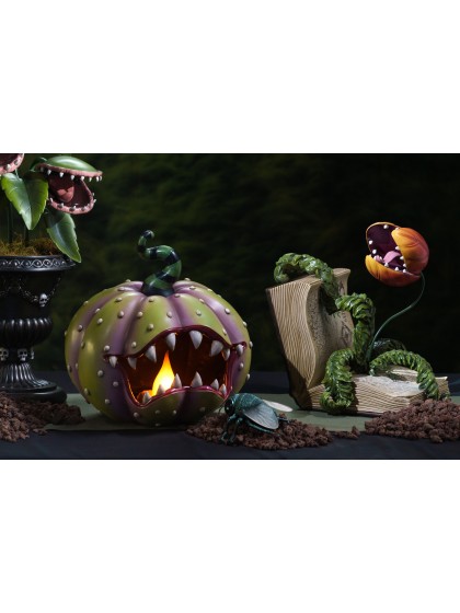 POLYRESIN CARNIVOROUS PUMPKIN 28CM X 28.5CM X 28.5CM