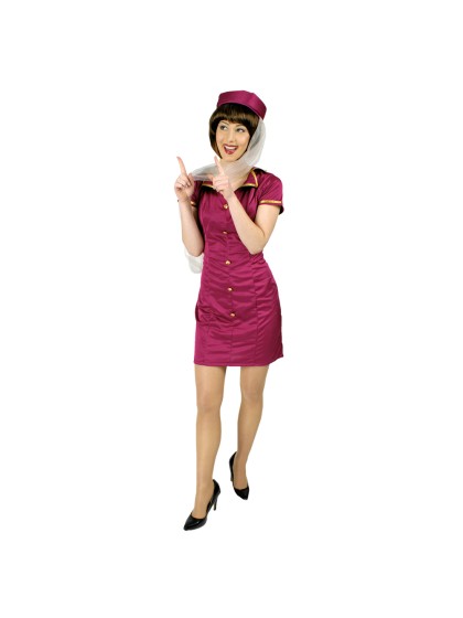 HOTESSE DE L\'AIR 2 PIECES XS