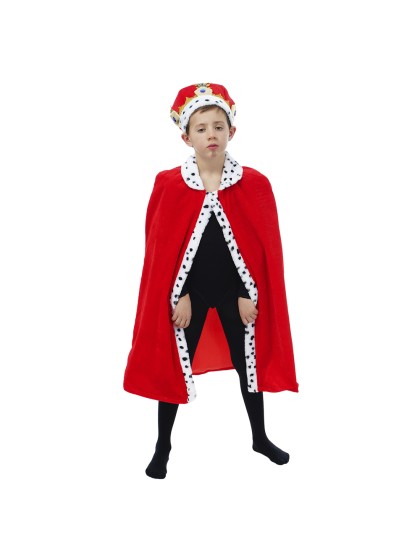CAPE DE ROI ENFANT TU - 80CM 