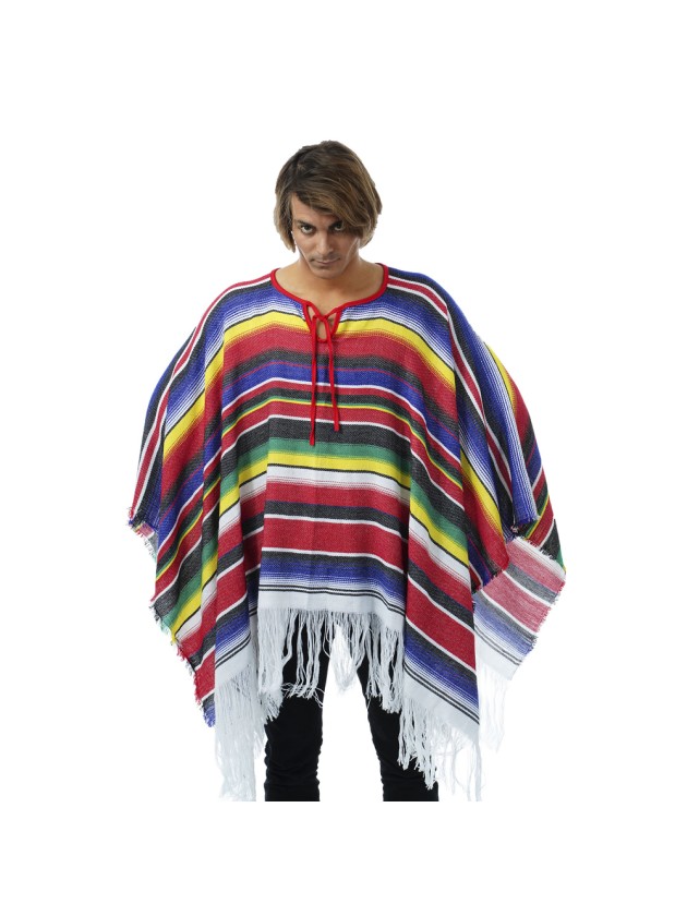 PONCHO MEXICAIN Einheitsgröße