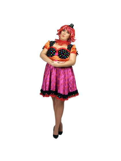 CLOWN ANTONELLA 2 TEILE XL