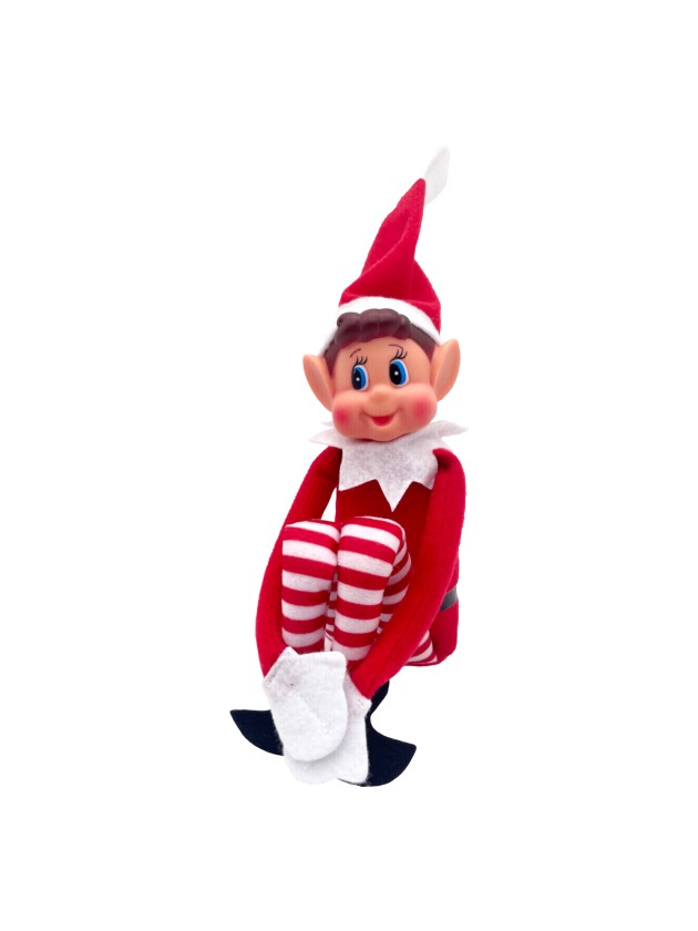 ELF BEHAVIN BADLY ELFIE BOY 10CM X 5CM X 38CM