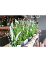 ARRENGELMENT FLORAL WEISS 37CM