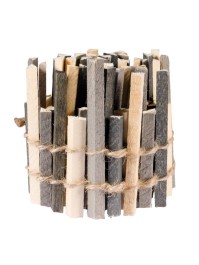 ZAUN HOLZ 120CM X 10CM
