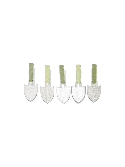 SET 6 MINI PELLES JARDIN 5CM