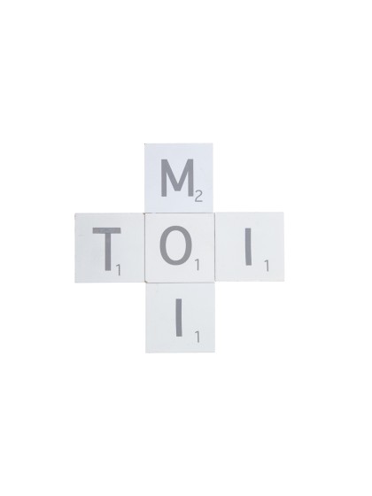SET 5 BUCHSTABEN HOLZ TOI MOI 5.5CM
