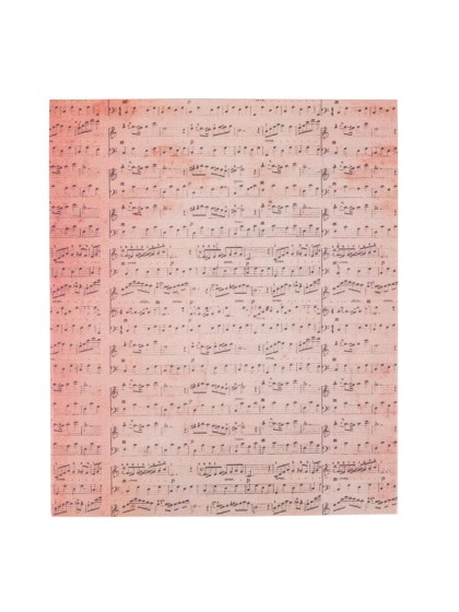 GÄSTEBUCH 60 SEITE THEME MUSIQUE 24CM X 20CM