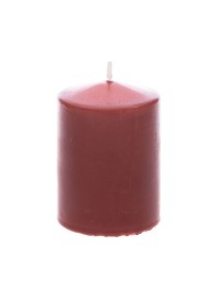 TERRACOTTA PILLAR CANDLE 6CM X 10CM